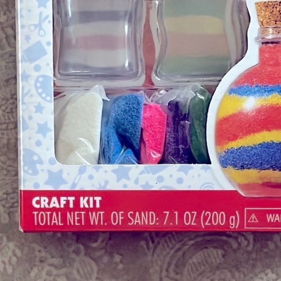 Brand New Melissa & Doug Created By Me Sand Art Bottles Craft Kid Colorful Toy - Picture 4 of 12